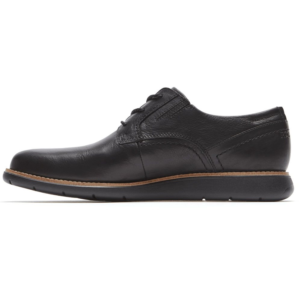 Rockport Pen Sko Herre Svart - Total Motion Sport Plain Toe - QHZV26709